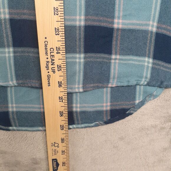 Mountain Khakis Shirt Womens Small Tunic Smock Oversized Button Down Stretch - Picture 3 of 7